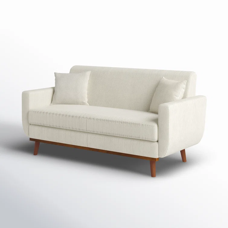 Artina 65'' Square Arm Loveseat