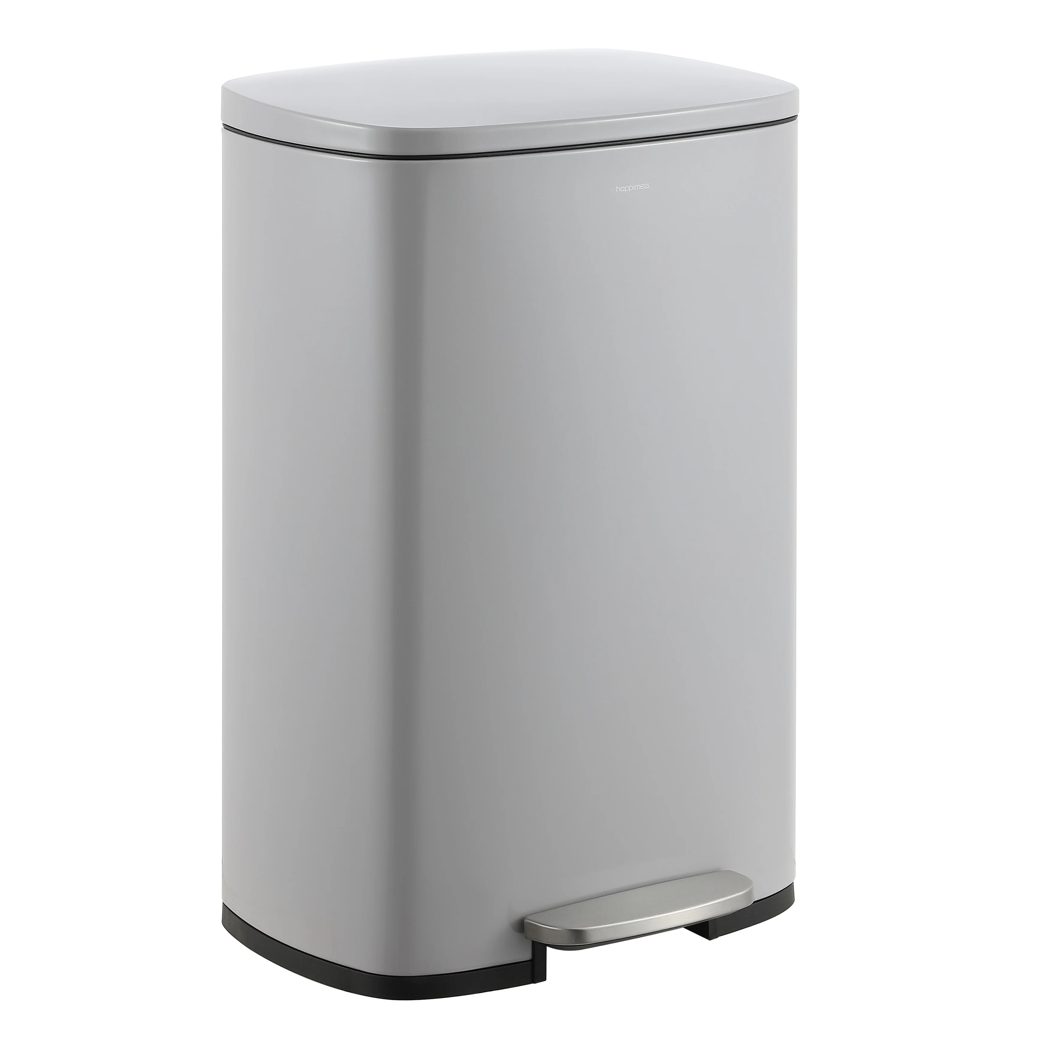 happimess 13-Gallon Trash Can with Soft-Close Lid and FREE Mini Trash Can