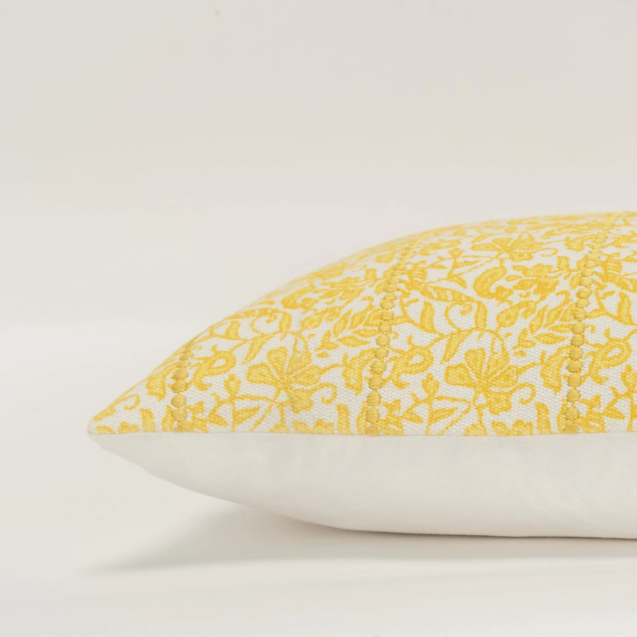 Botanical Pattern Lumbar Pillow