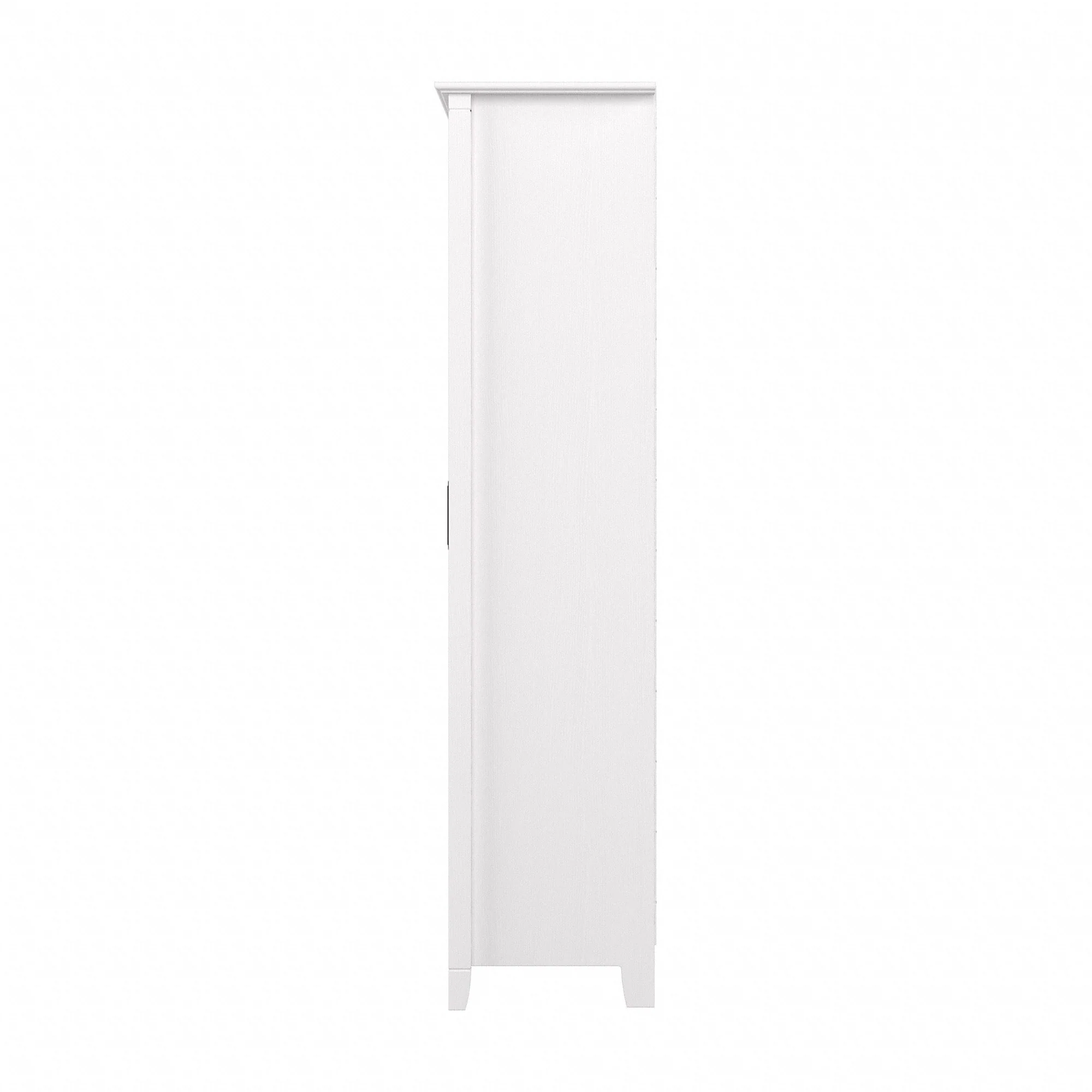 Key West Tall Kitchen Pantry Cabinet with Doors by Bush Furniture