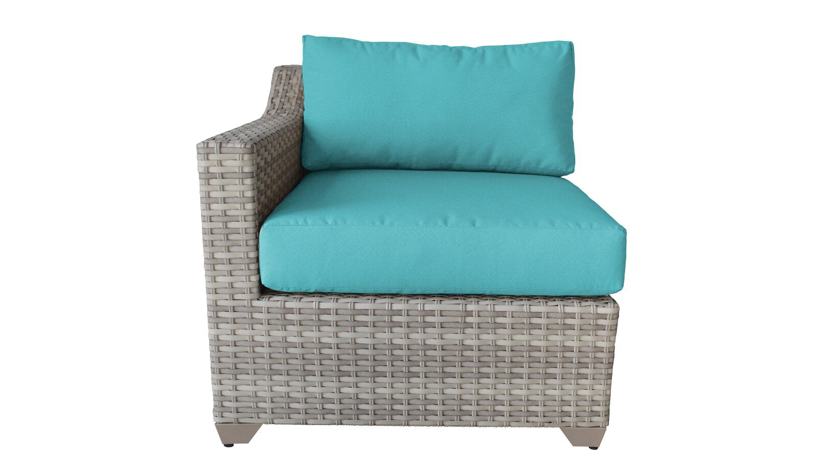 Falmouth Wicker/Rattan 4 - Person Seating Group with Cushions