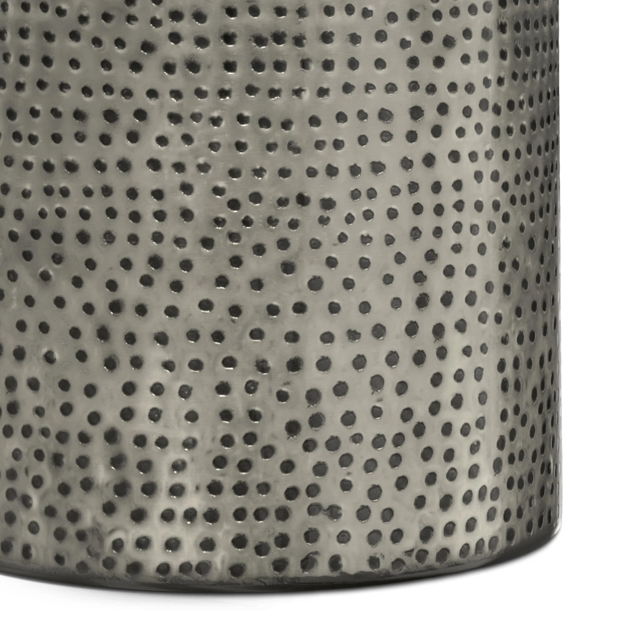 Hyperion Side Table with Round Cylinder Shape