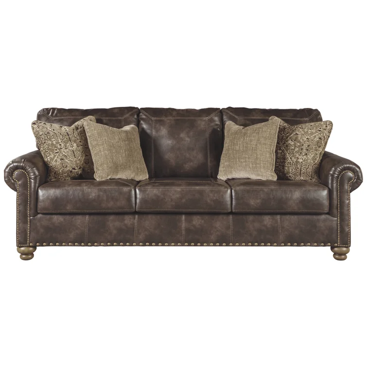 Banuelos 97'' Faux Leather Sofa