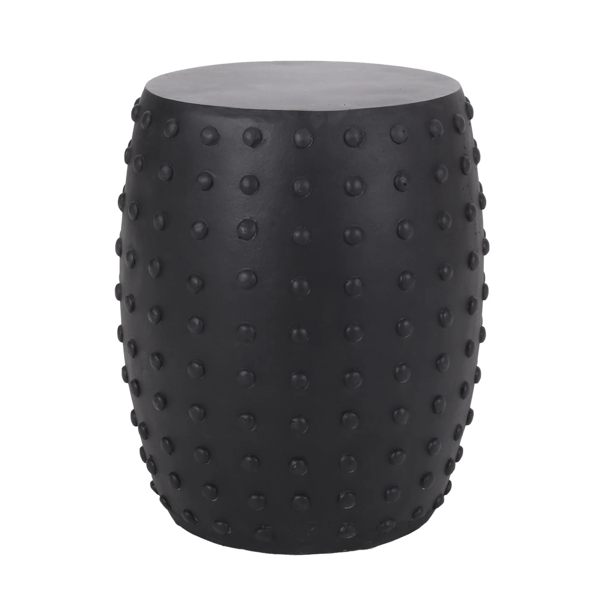 Outdoor End Table with Outstanding Studded Design