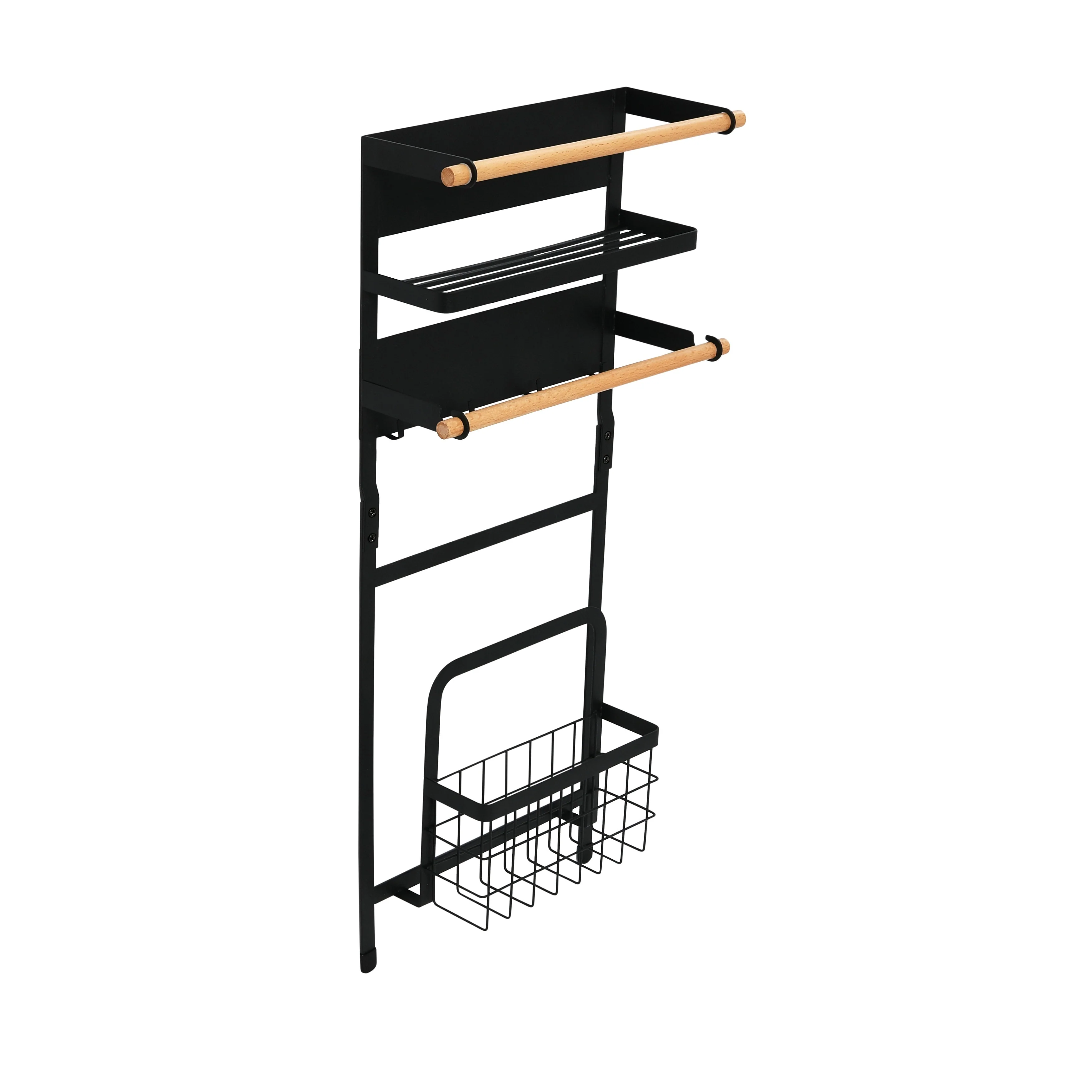 Household Essentials Metal Magnetic Organizer Rack