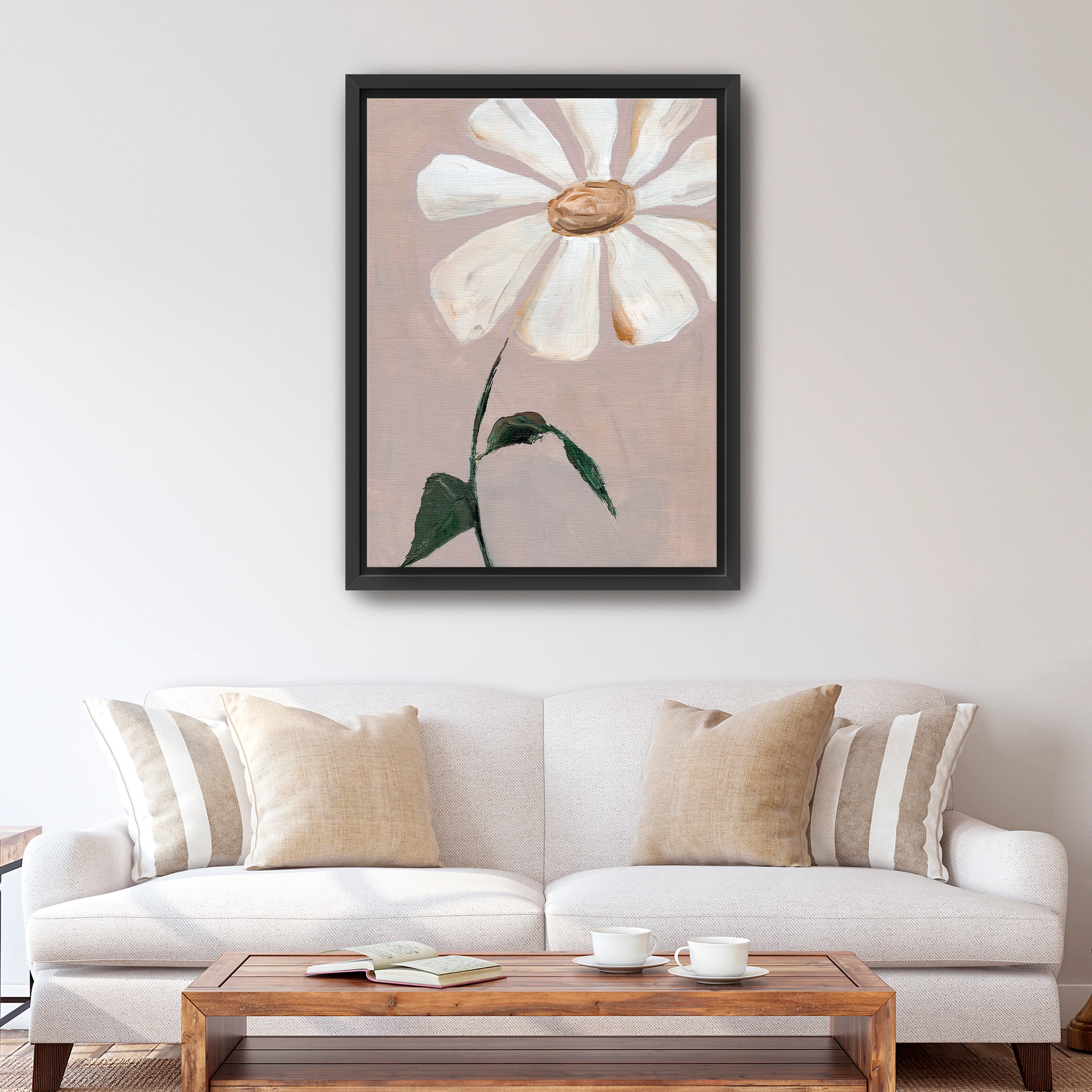 Flower Canvas Giclee