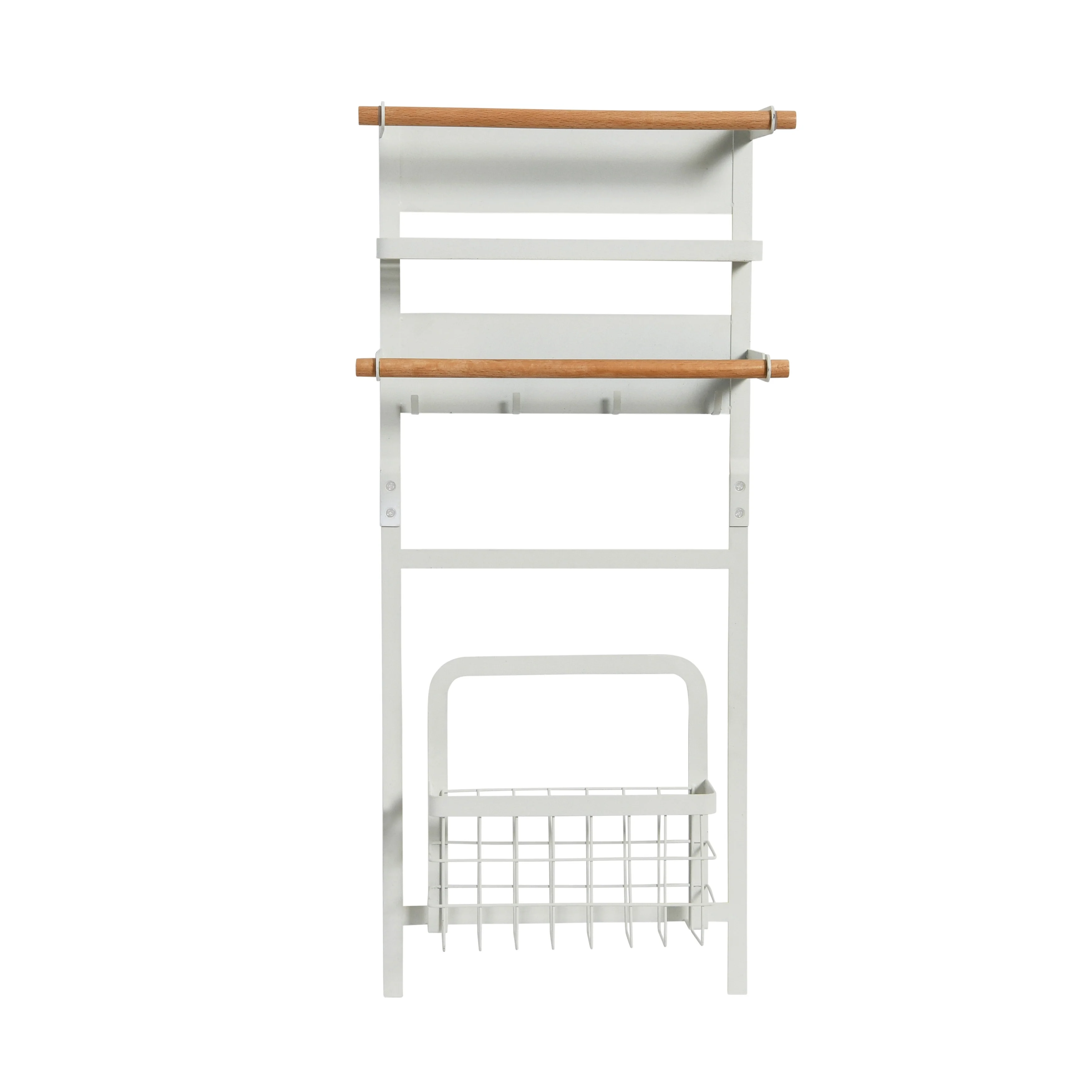 Household Essentials Metal Magnetic Organizer Rack