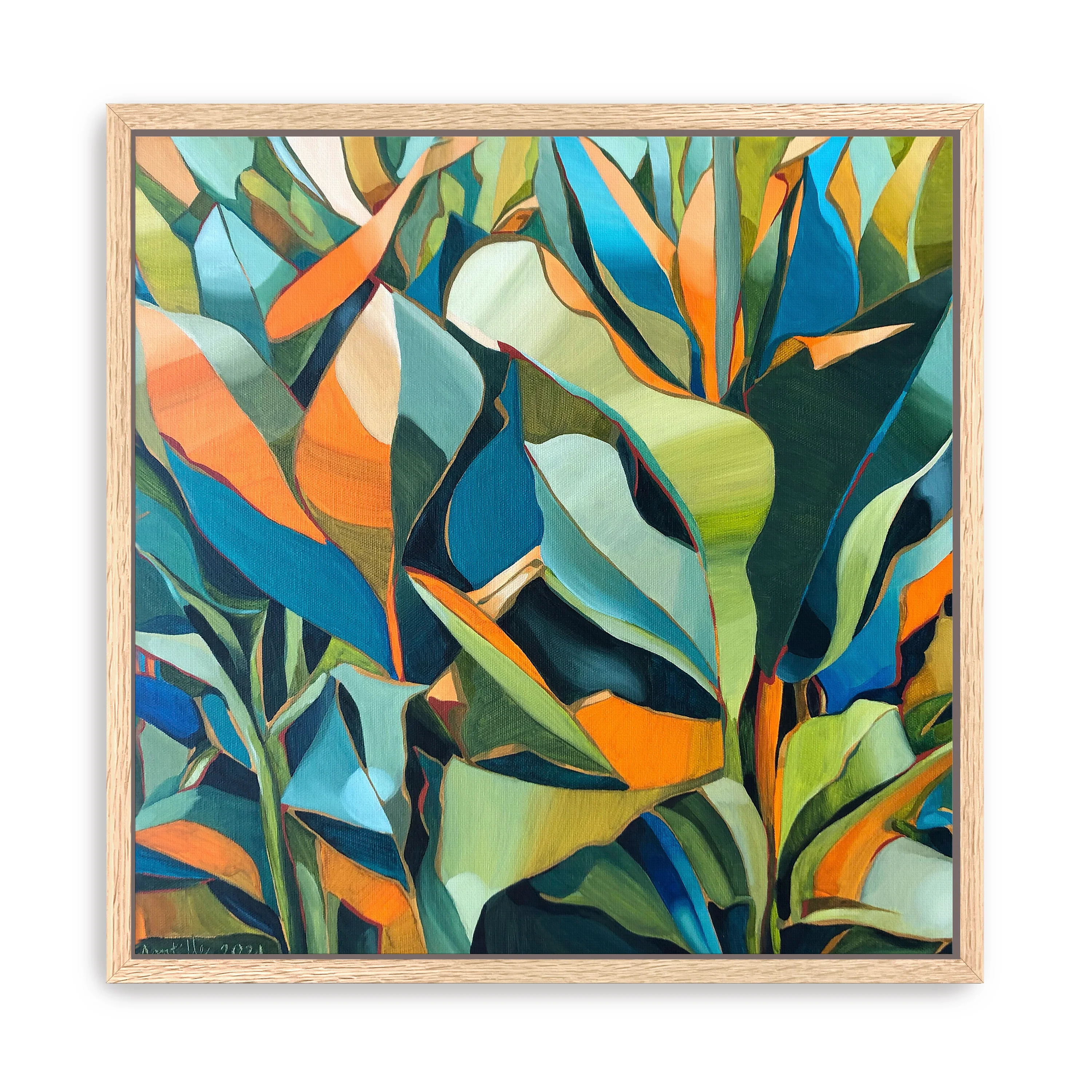Cannalilies - The First Morning Canvas Giclee