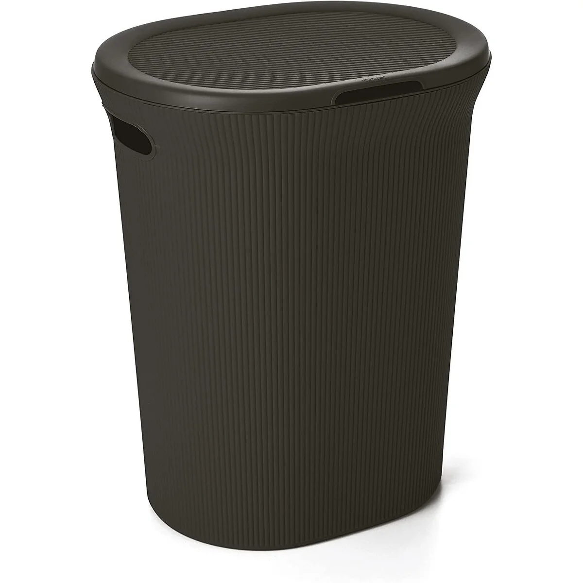 Superio 40 L Ribbed Laundry Hamper with Lid - Capacity: 40l