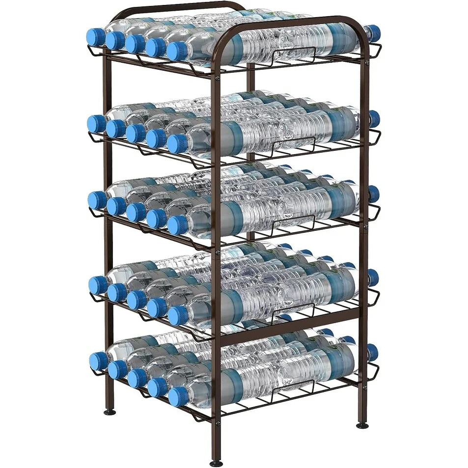 Water Bottle Organizer Vertical Free Standing Storage