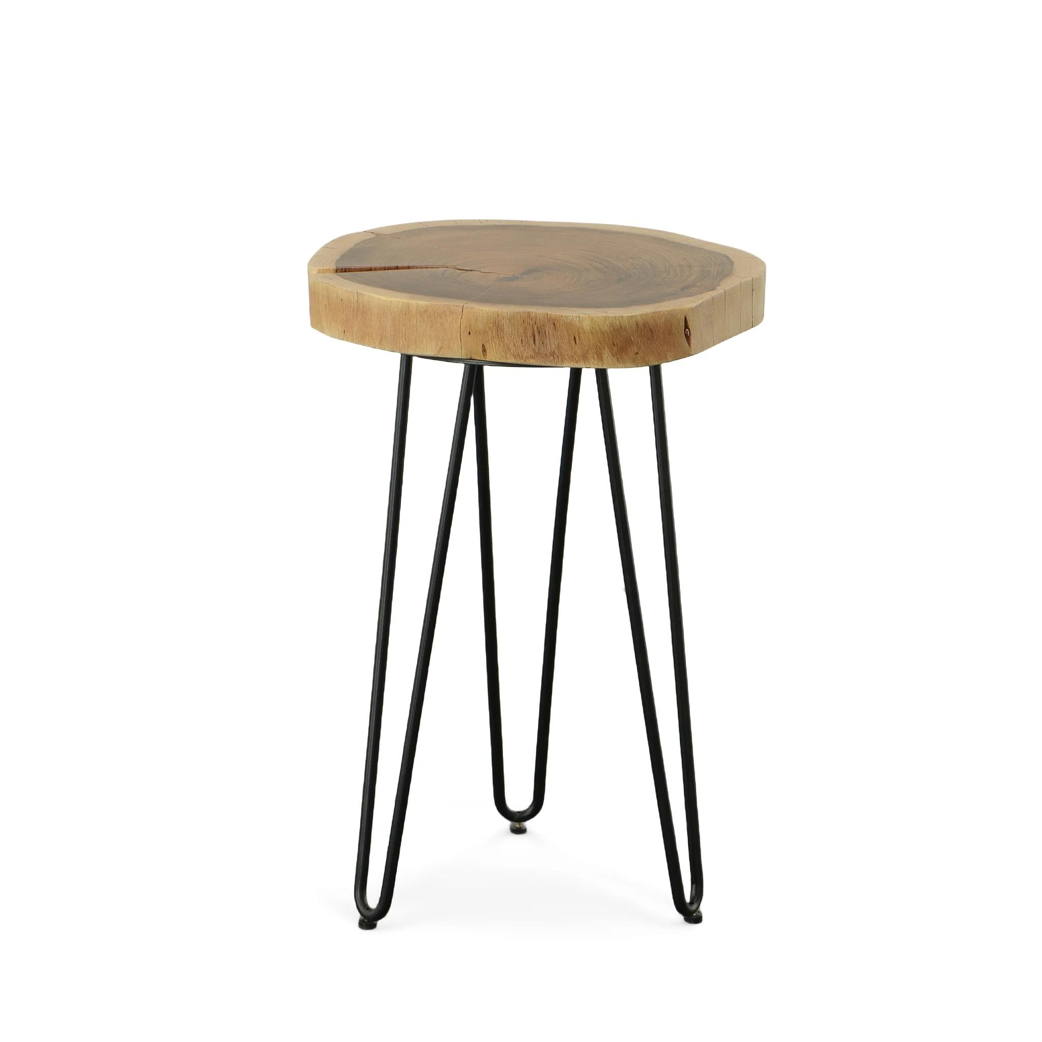 Seti Live Edge Accent Table