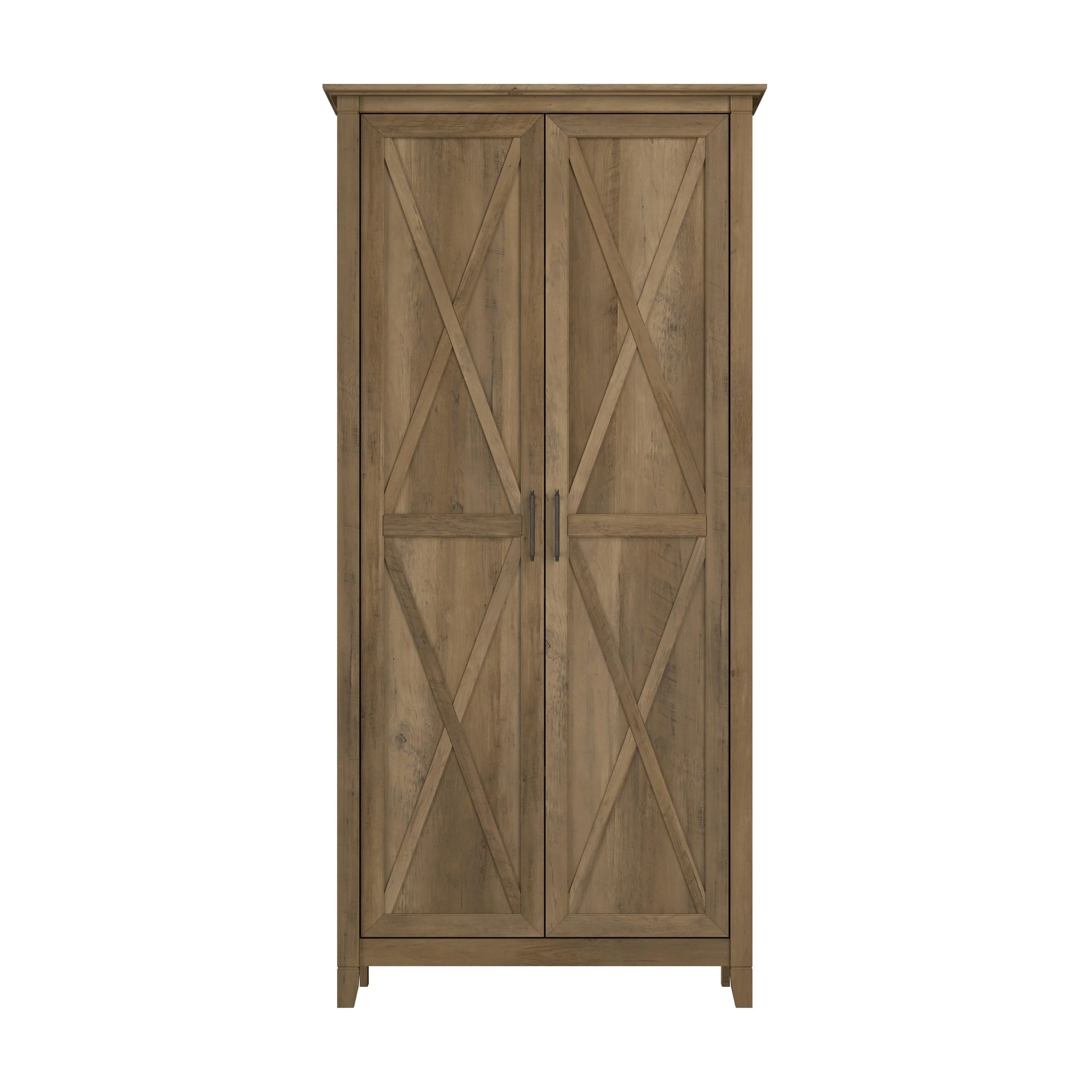 Key West Tall Kitchen Pantry Cabinet with Doors by Bush Furniture