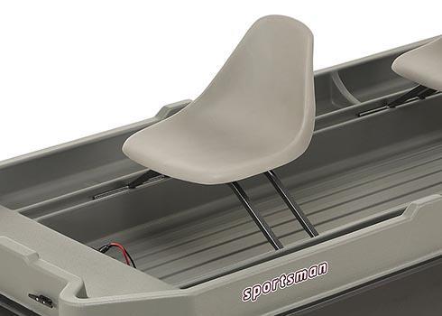 SPORTSMAN 8 2 Person Fishing Boat LENGTH 103″ (262cm) WIDTH 48″ (122cm) CAPACITY 515lbs (234kg) WEIGHT 100lbs. (45kg)