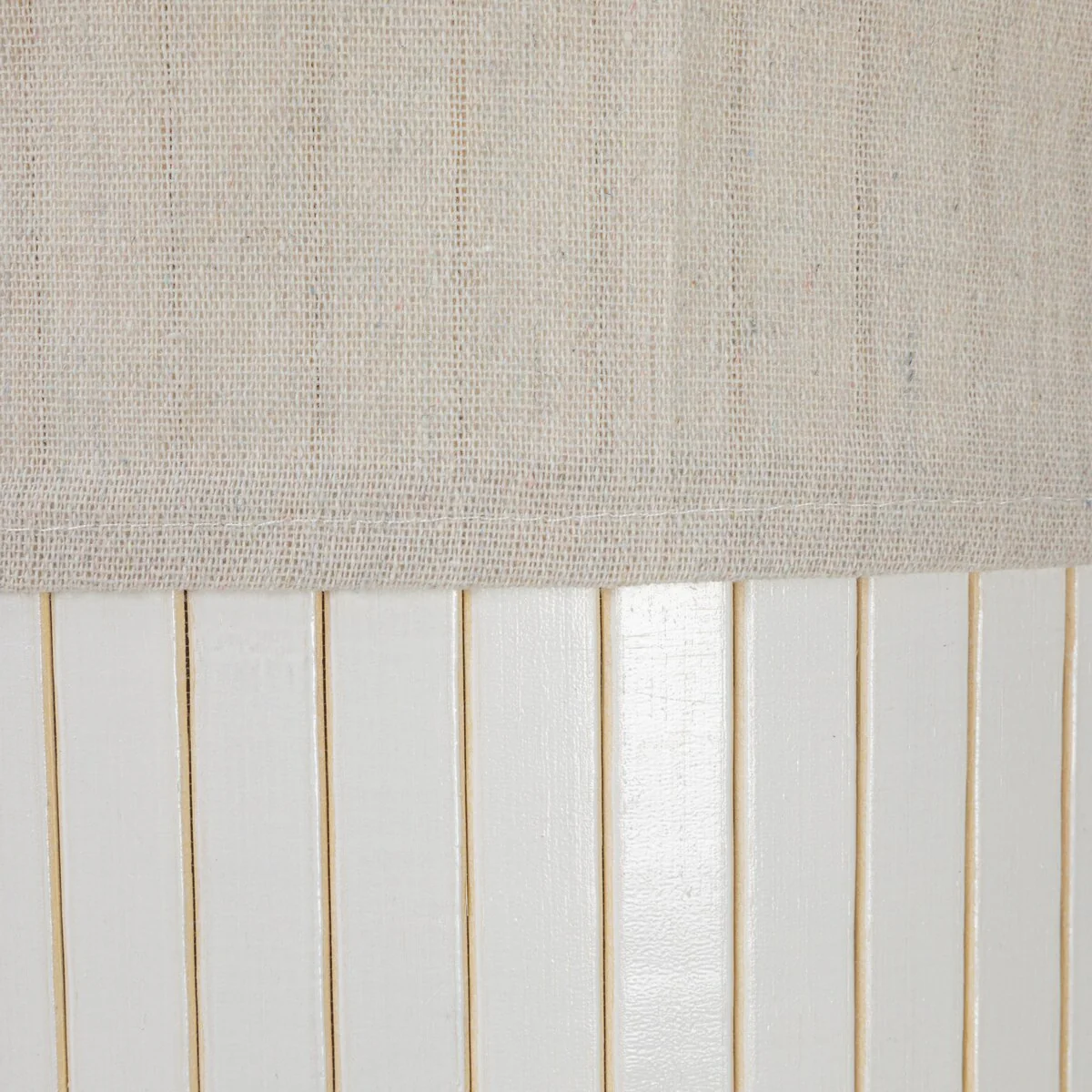 Household Essentials Bamboo Laundry Hamper with Handles and Removable Laundry Bag