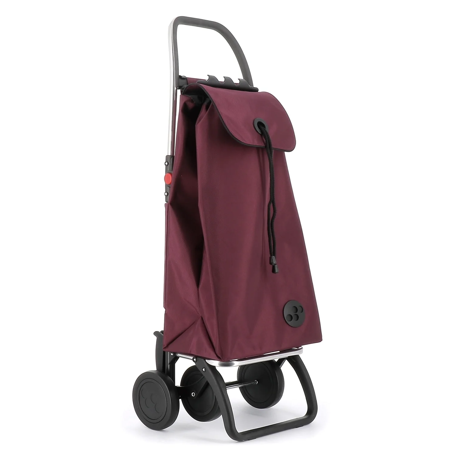 Rolser I-Max MF 4 Wheel Foldable Shopping Trolley - 15.35 in. W x 41.34 in. H x 12.6 in. D