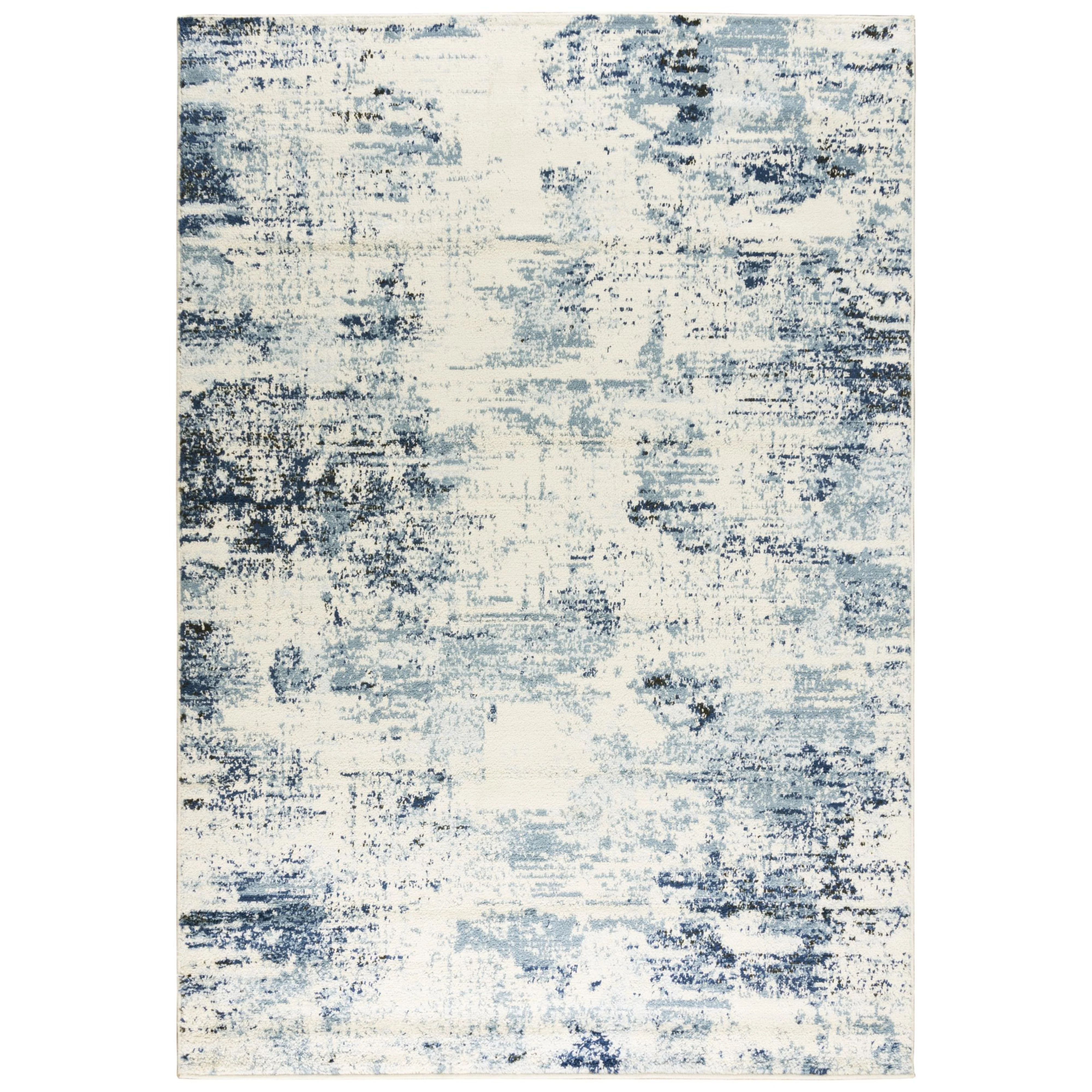 Palace Power Loomed Abstract Area Rug