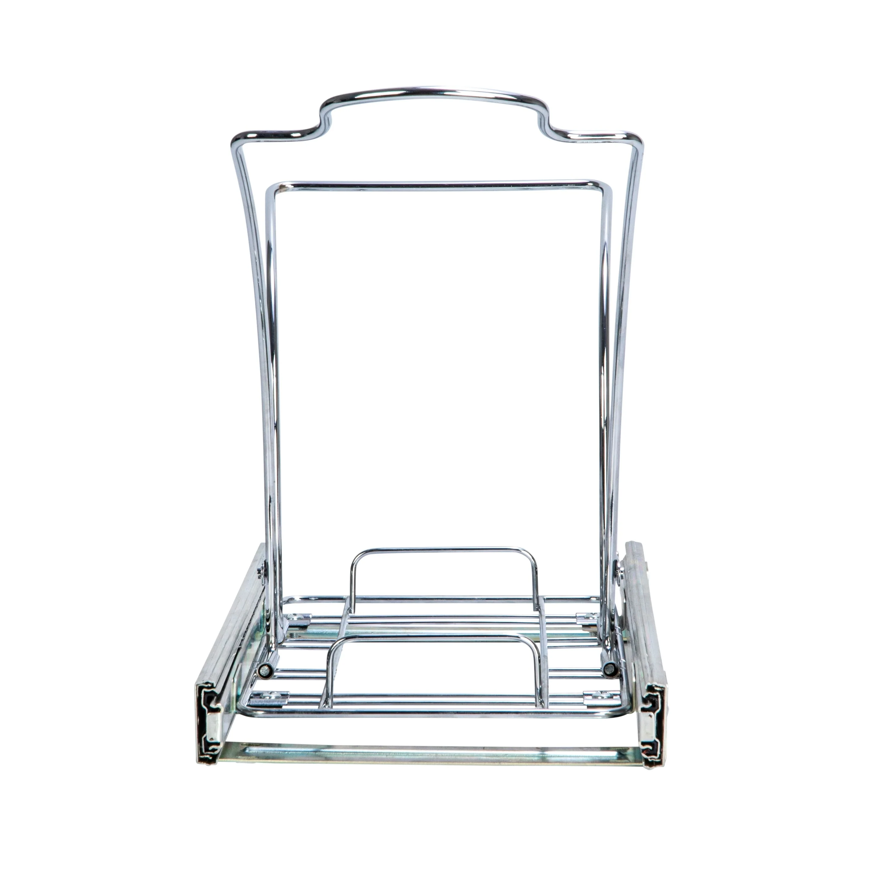 Household Essentials Pull Out Trash Can with Under-Cabinet Caddy
