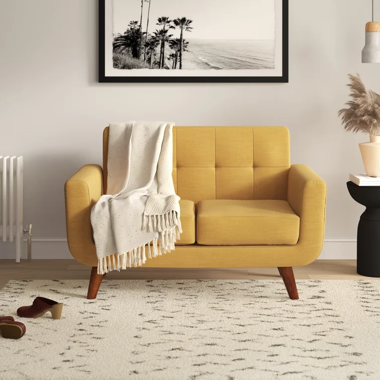 Esmai 51'' Upholstered Loveseat