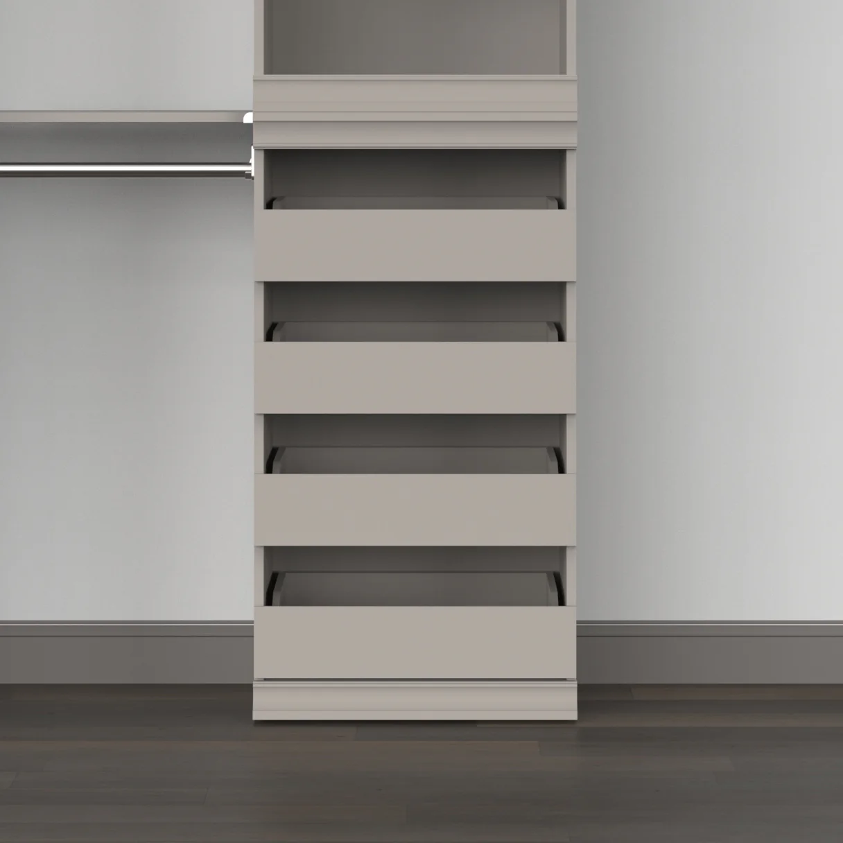 ClosetMaid Modular Storage 4-Drawer Unit