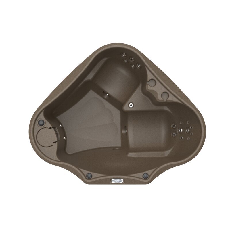 Aquarest Spas, Powered By Jacuzzi® Pumps 2 - Person 2 - Jet Oval Plug And Play Hot Tub with Ozonator