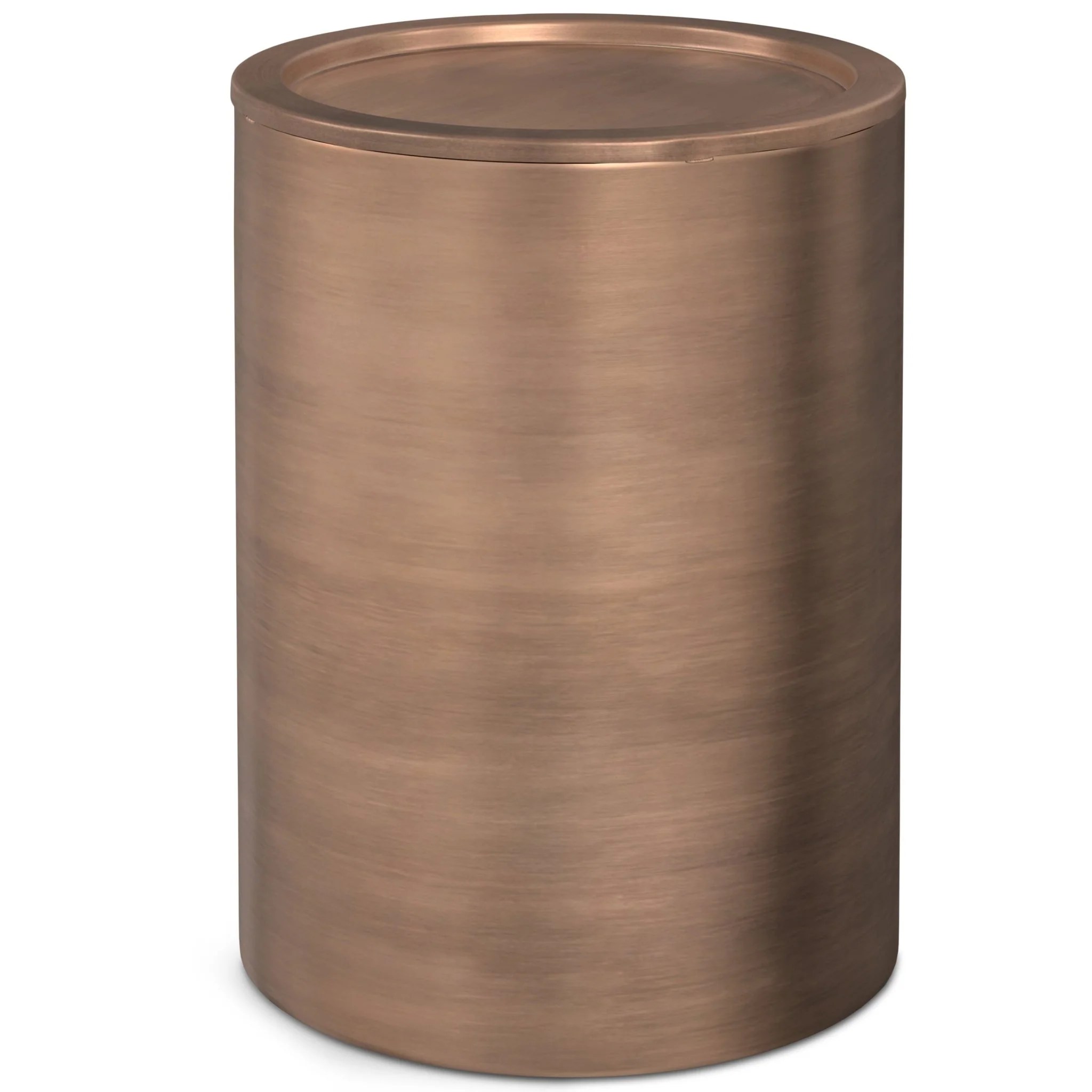 Hyperion Side Table with Round Cylinder Shape