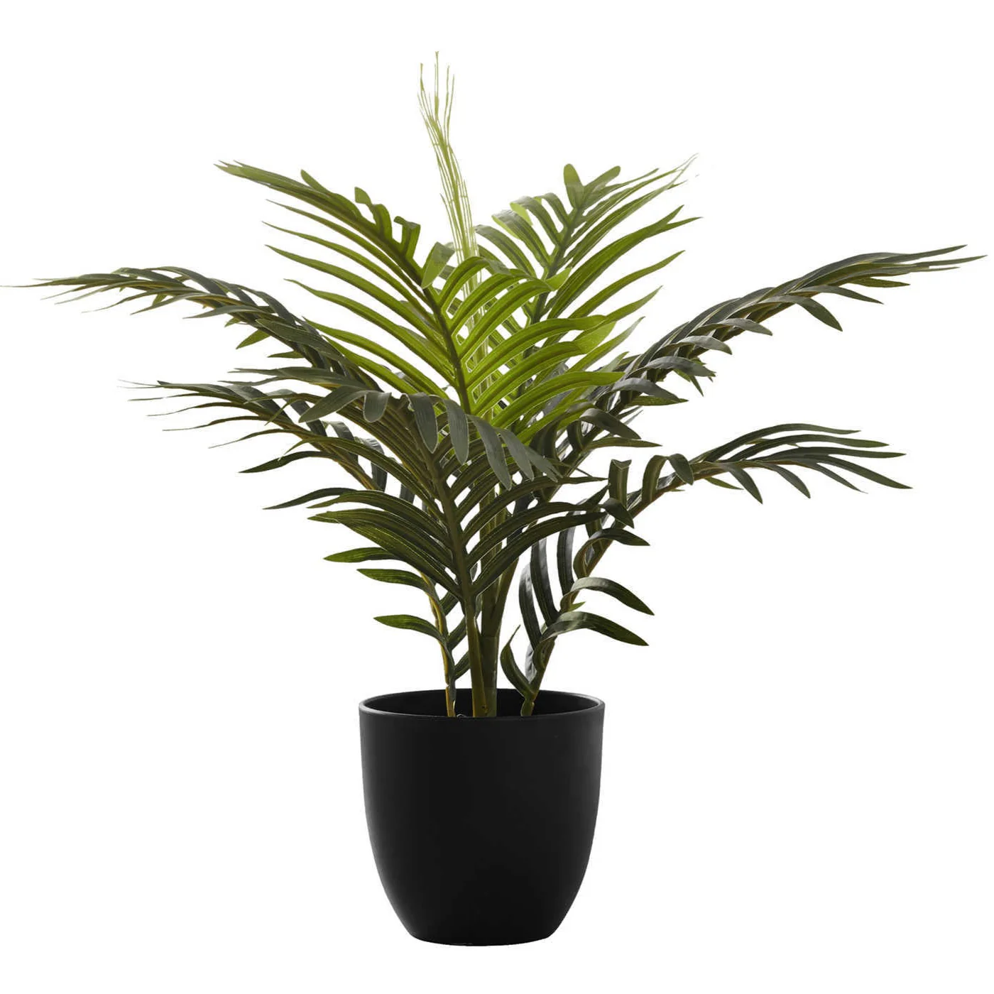 20 Tall Artificial Palm Plant with Black Pot