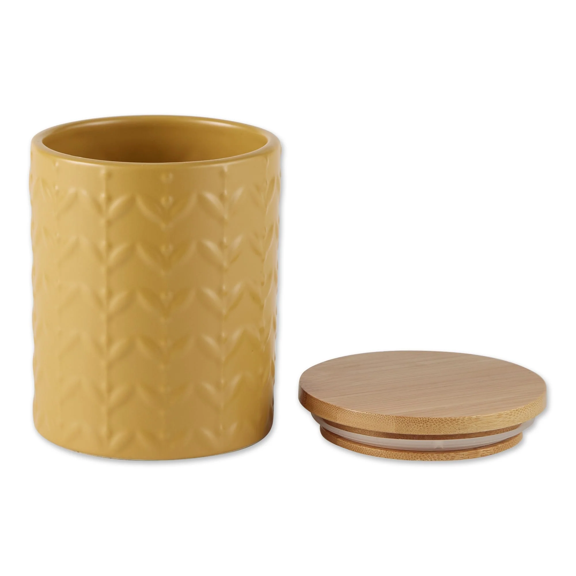 Retro Vine Texture Ceramic Canister (Set of 3)