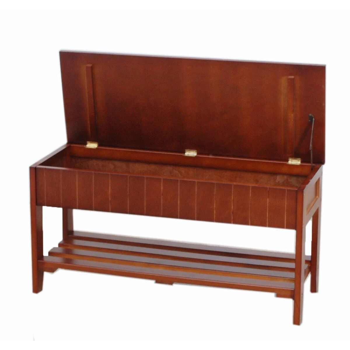 Quality Solid Wood Shoe Bench with Storage