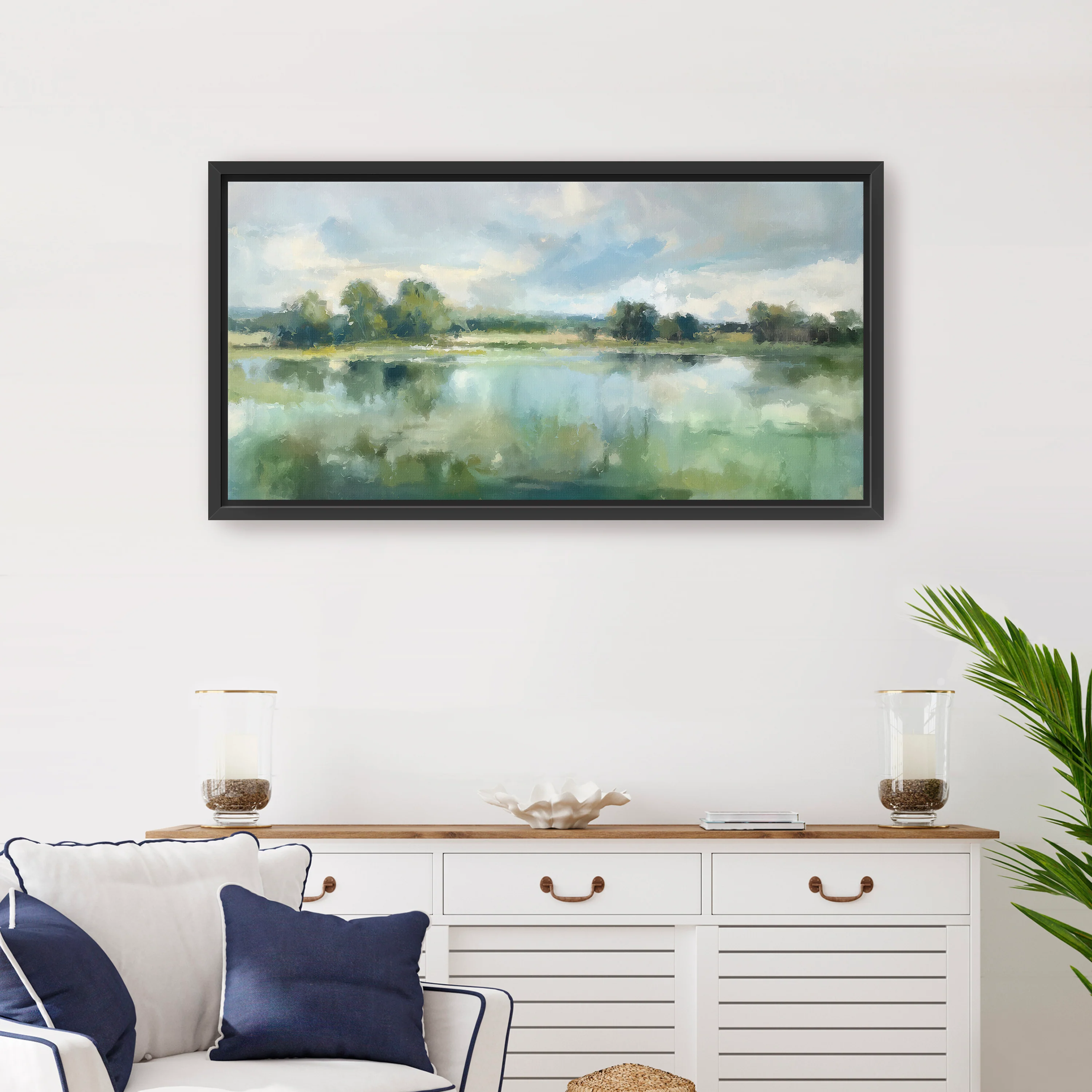 Lake Of The Meadows Canvas Giclee