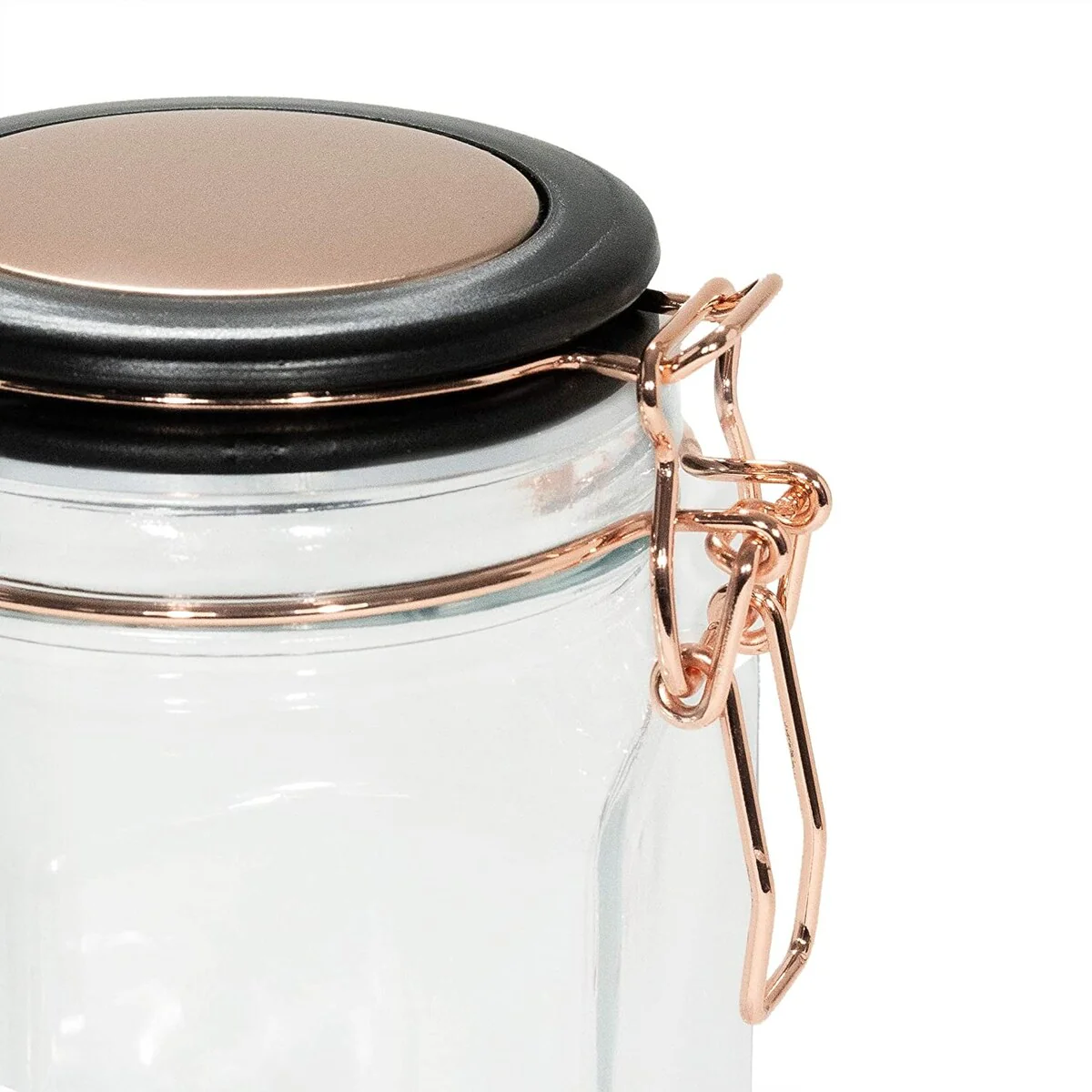 Amici Home Adler Hermetic Canister Jar Hexagon Set of 2