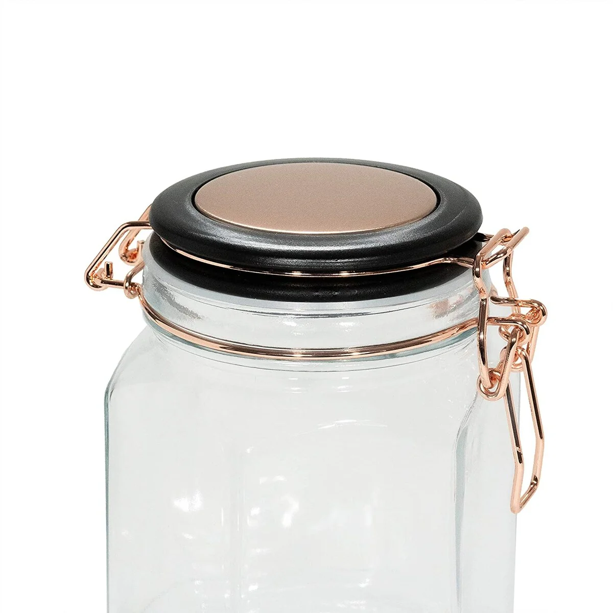 Amici Home Adler Hermetic Canister Jar Hexagon Set of 2