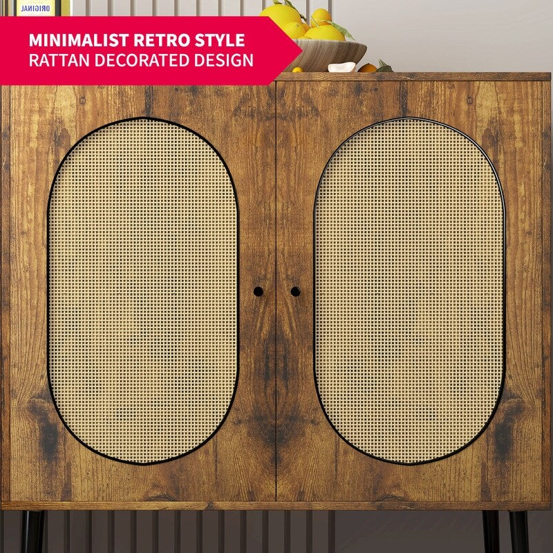 Mixoy Convertible Wine Bar Cabinet,55