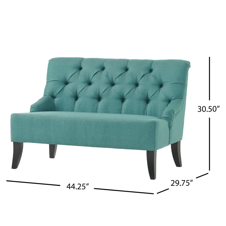 44.25'' Upholstered Settee