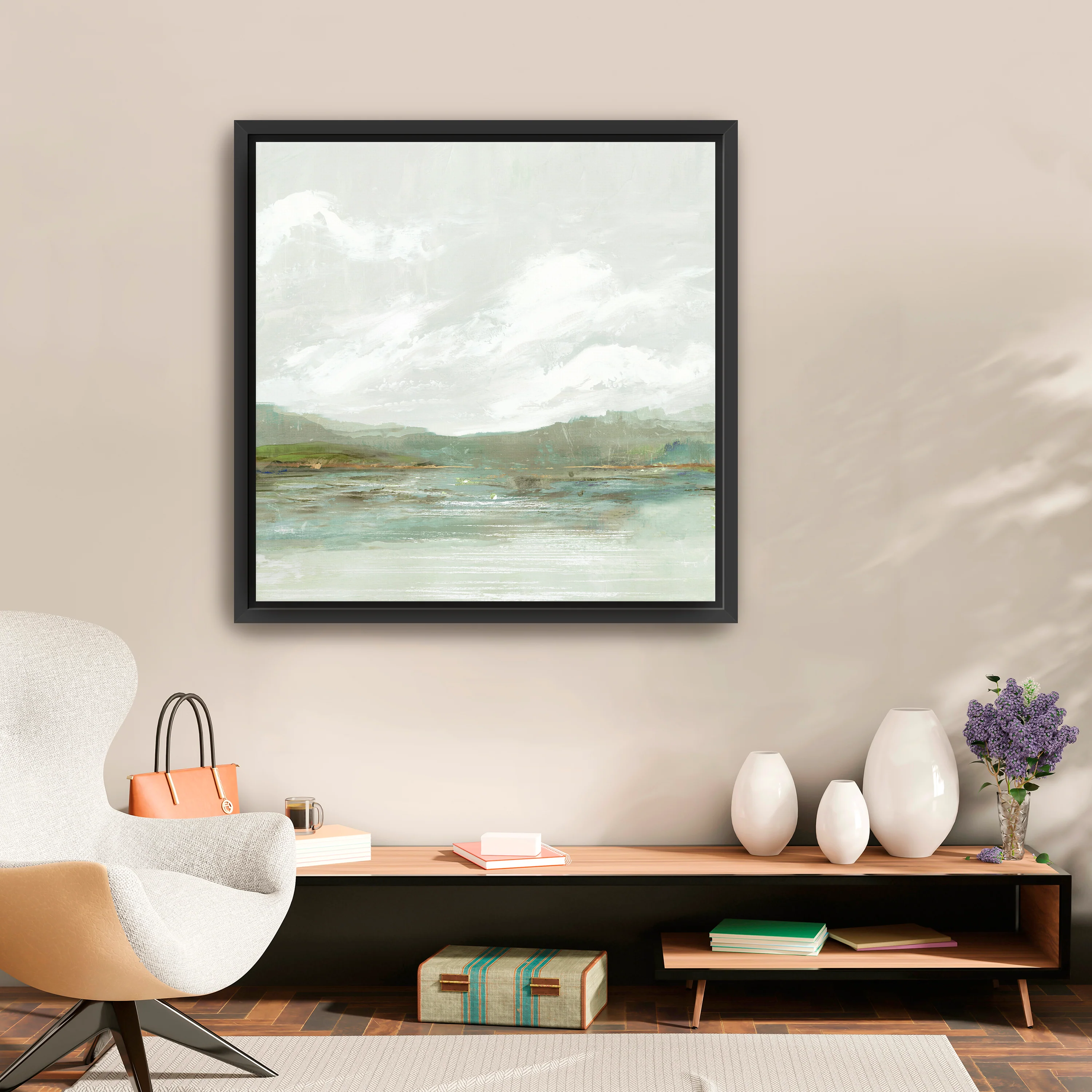 Crystal Shallows Canvas Giclee