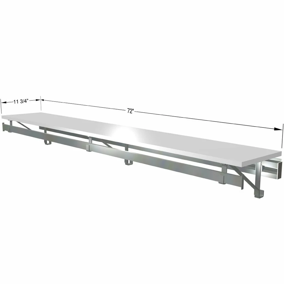 arrange a SPACE RCMSY Single Shelf-Hang Closet System