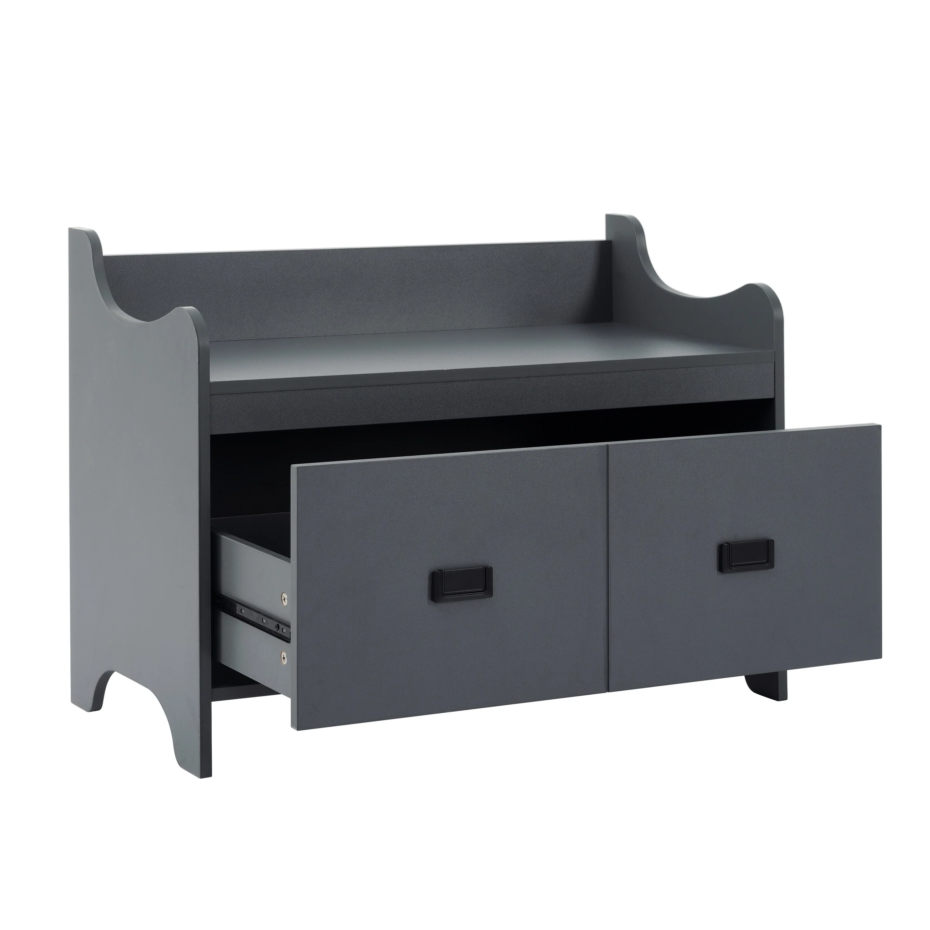 Entryway Bench Hall Tree with Ample Storage Drawer - N/A