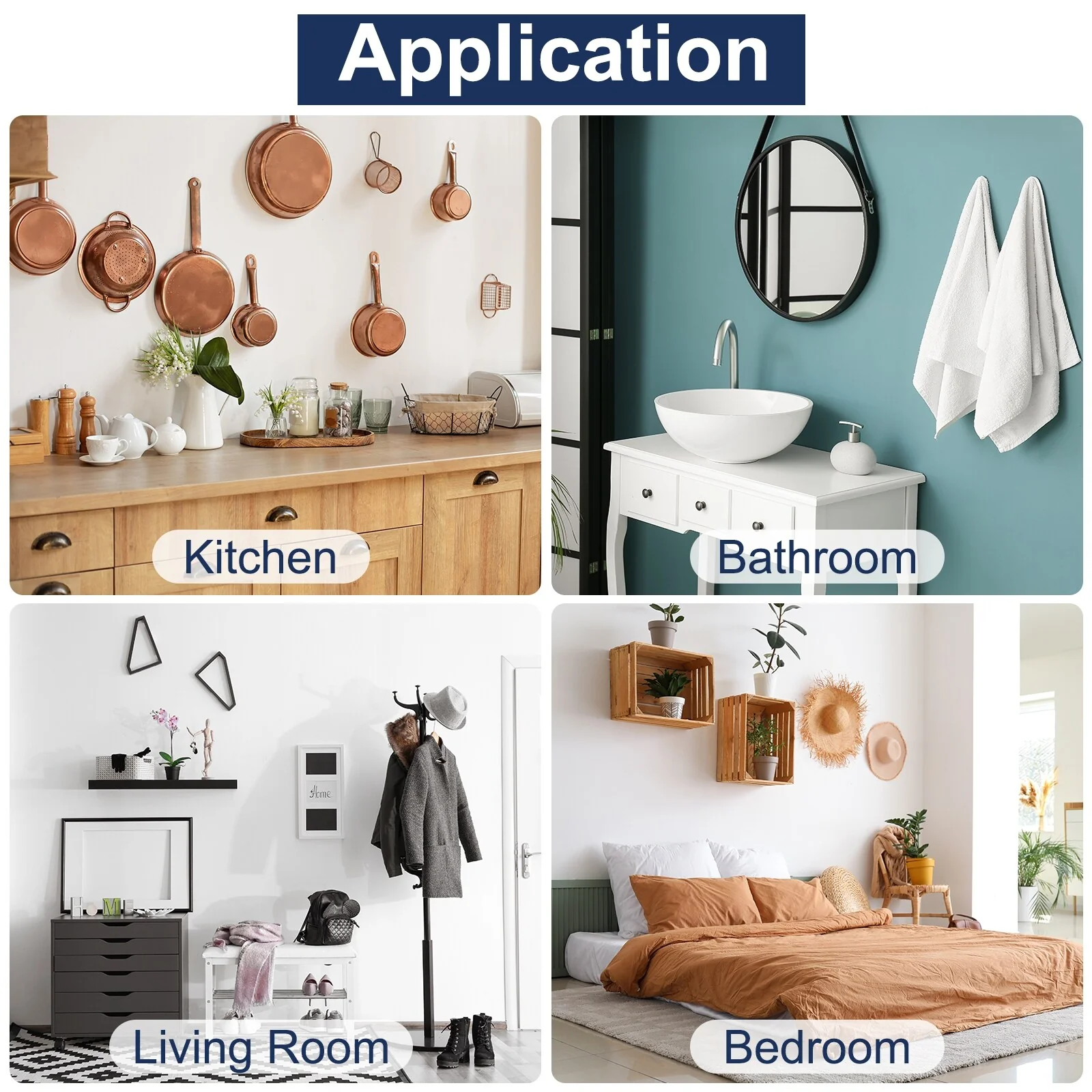 8 Pcs Hat Racks for Baseball Caps, Plastic Adhesive Hat Hooks Hat Hangers