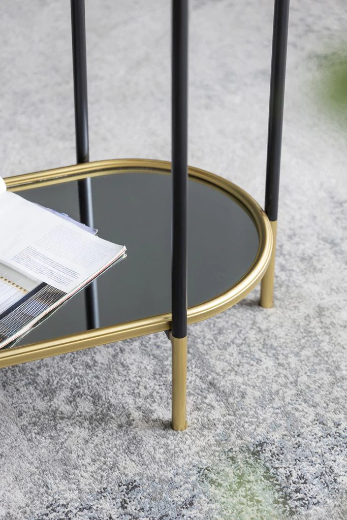3-Tier Metal Console Table