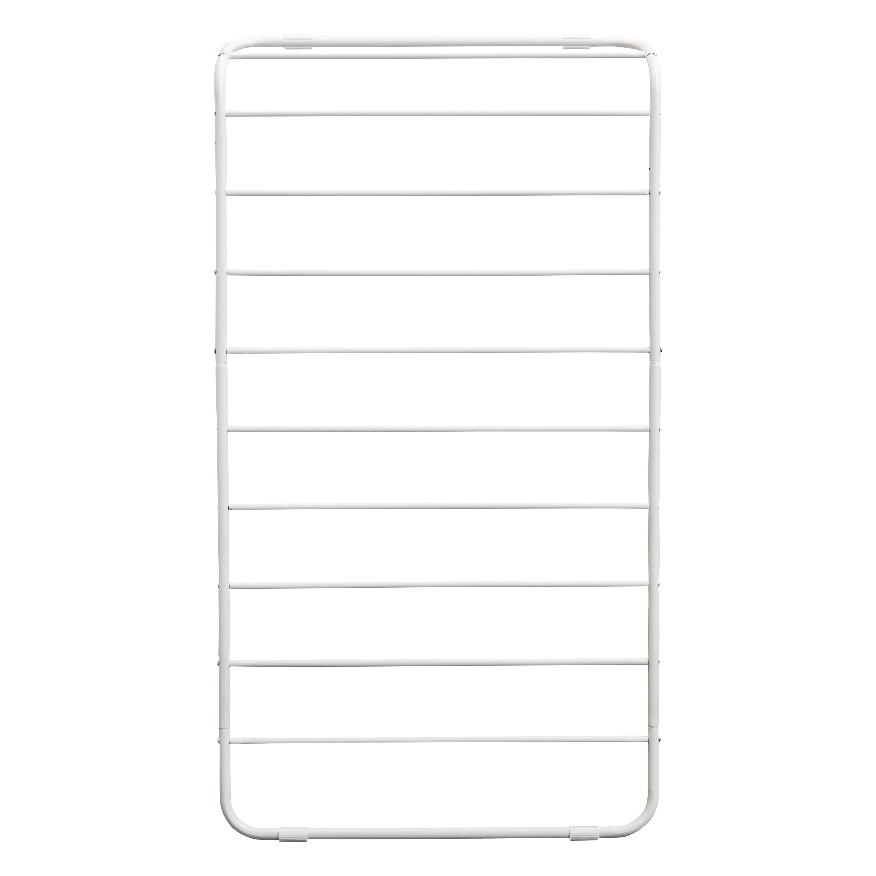 Honey-Can-Do White Steel Leaning Clothes Drying Rack