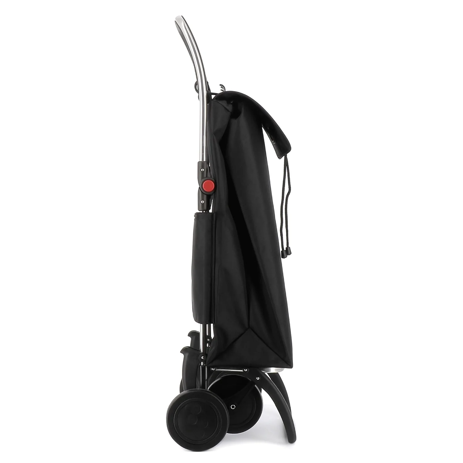 Rolser I-Max MF 4 Wheel Foldable Shopping Trolley - 15.35 in. W x 41.34 in. H x 12.6 in. D