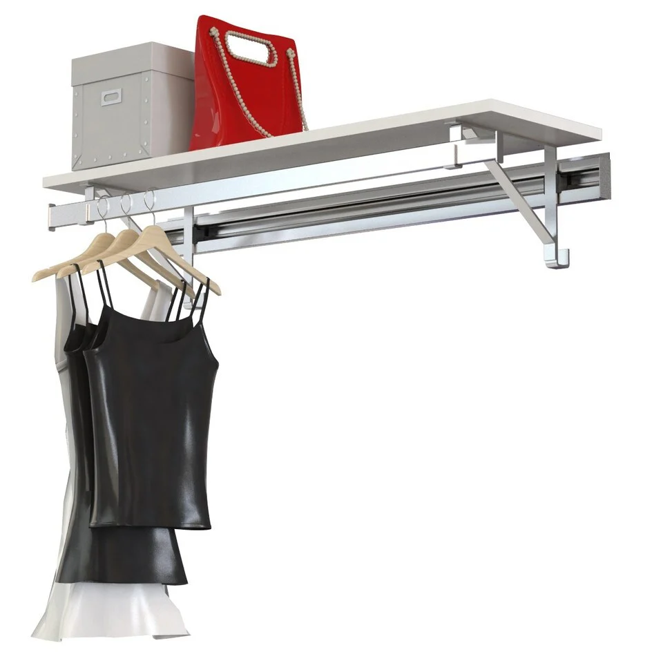 arrange a SPACE RCMSY Single Shelf-Hang Closet System