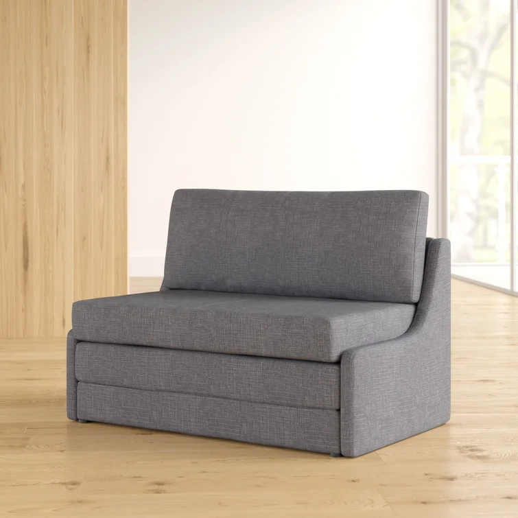 Sabine 43.31" Upholstered Sleeper Loveseat