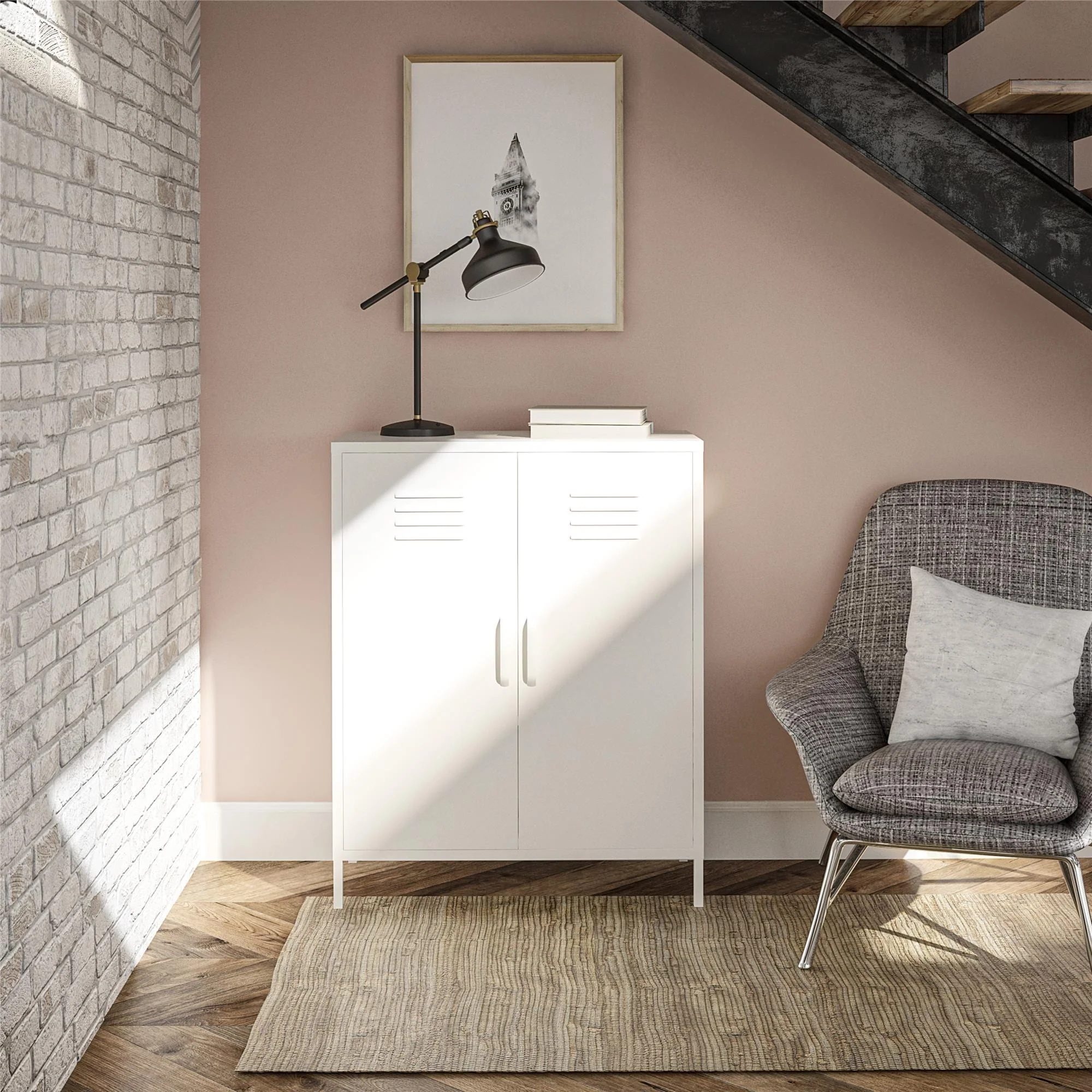 Systembuild Evolution Bonanza 2 Door Metal Locker Storage Cabinet