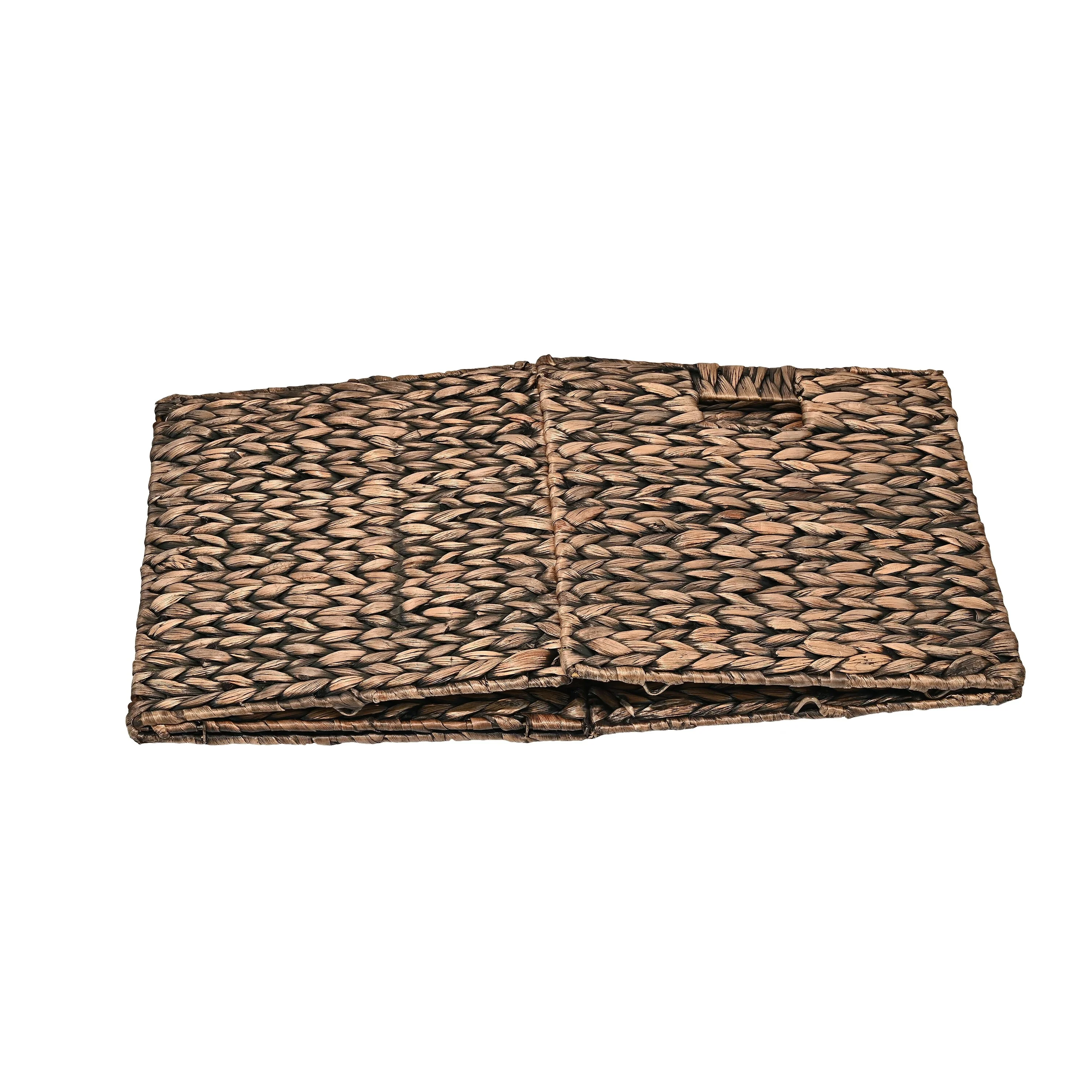 Collapsible Storage Cube Basket with Handles (Set of 5)