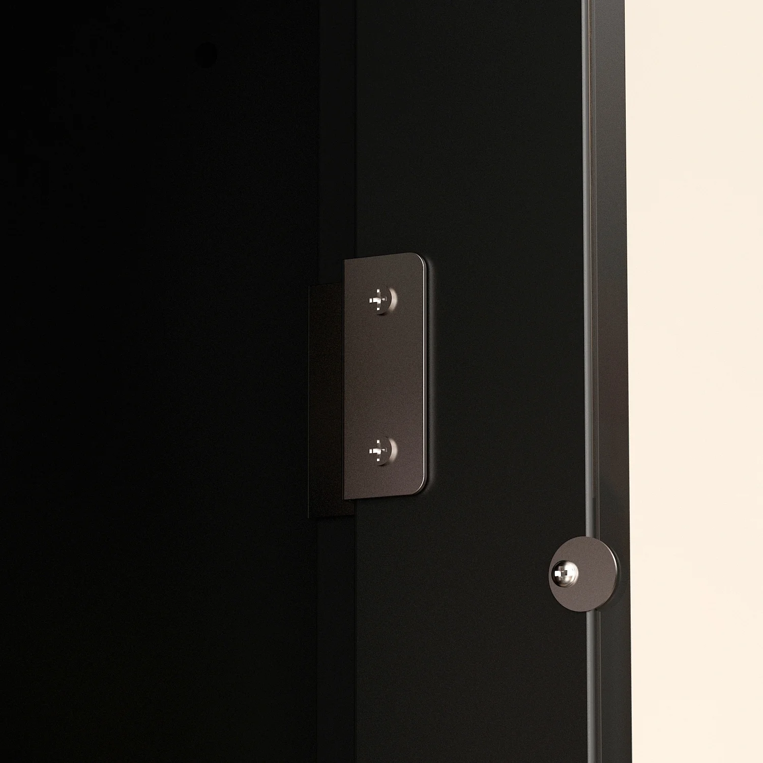 Long Standing Kitchen Cabinet with Large Open Space for Microwave - 30