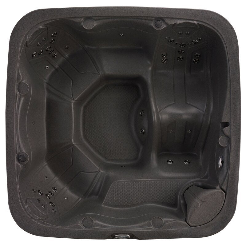 Aquarest Spas, Powered By Jacuzzi® Pumps 6 - Person 45 - Jet Square Plug And Play Hot Tub with Ozonator