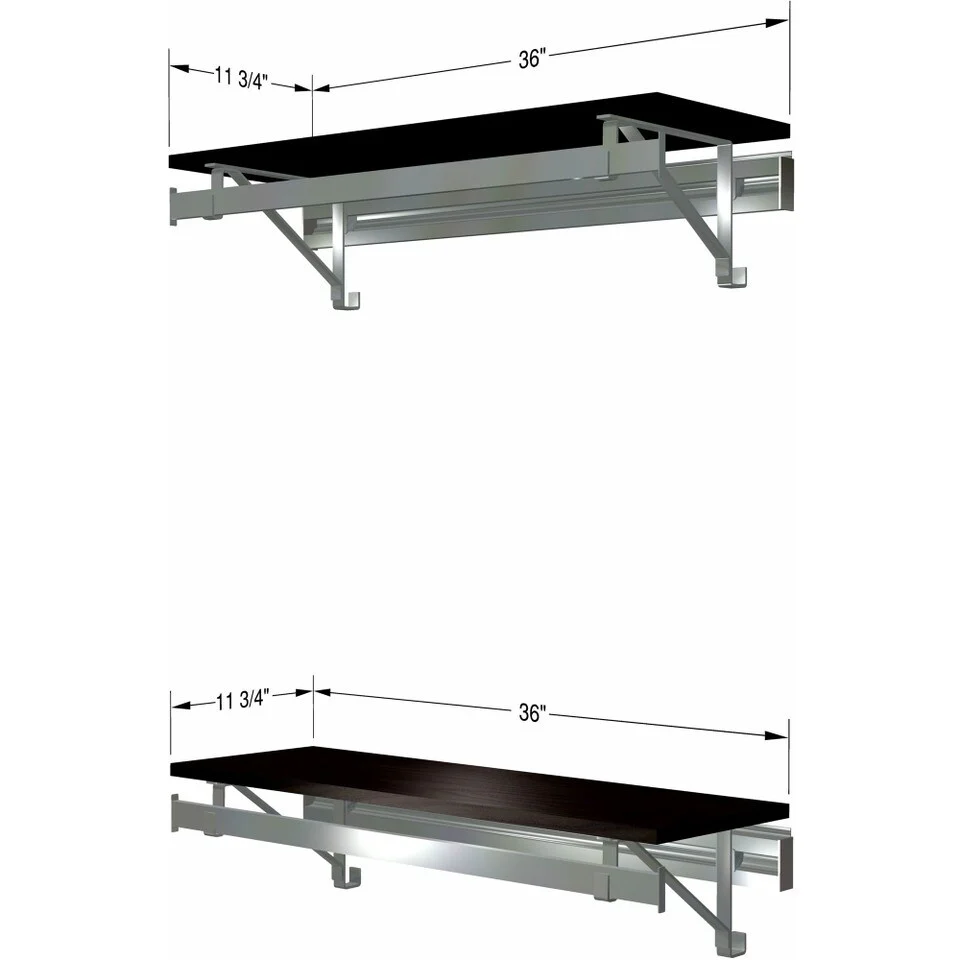 arrange a SPACE RCMBX Double Shelf-Hang Closet System