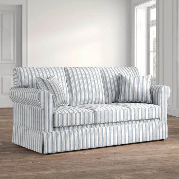 Hageman 79'' Upholstered Sleeper Sofa