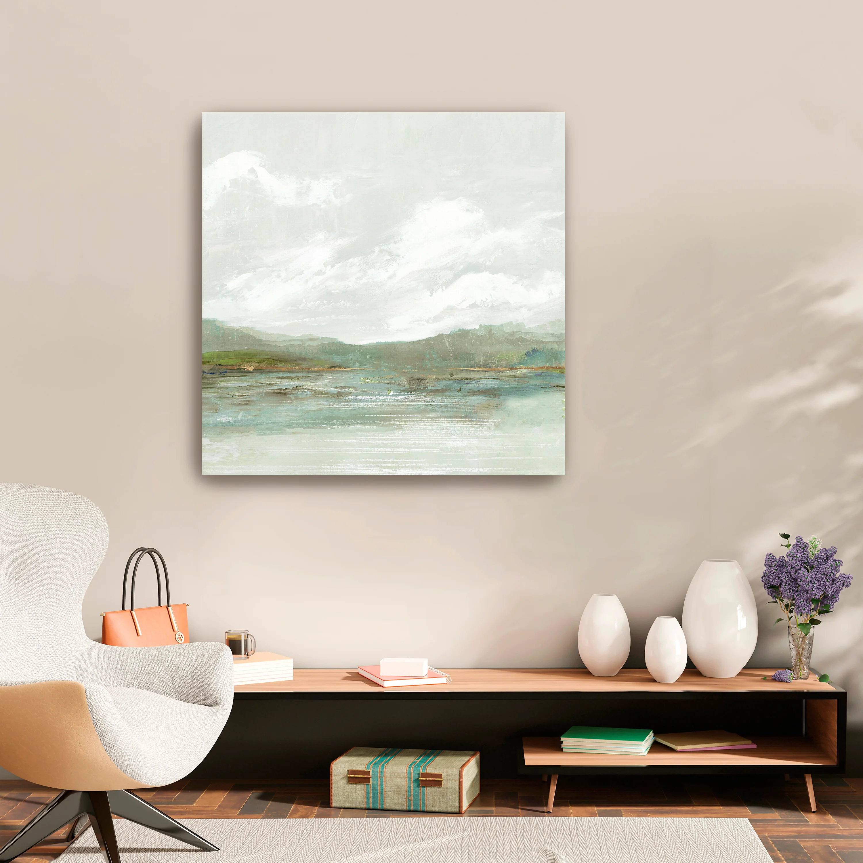 Crystal Shallows Canvas Giclee