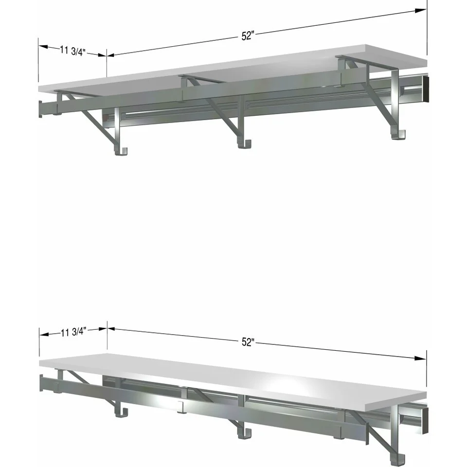arrange a SPACE RCMBX Double Shelf-Hang Closet System